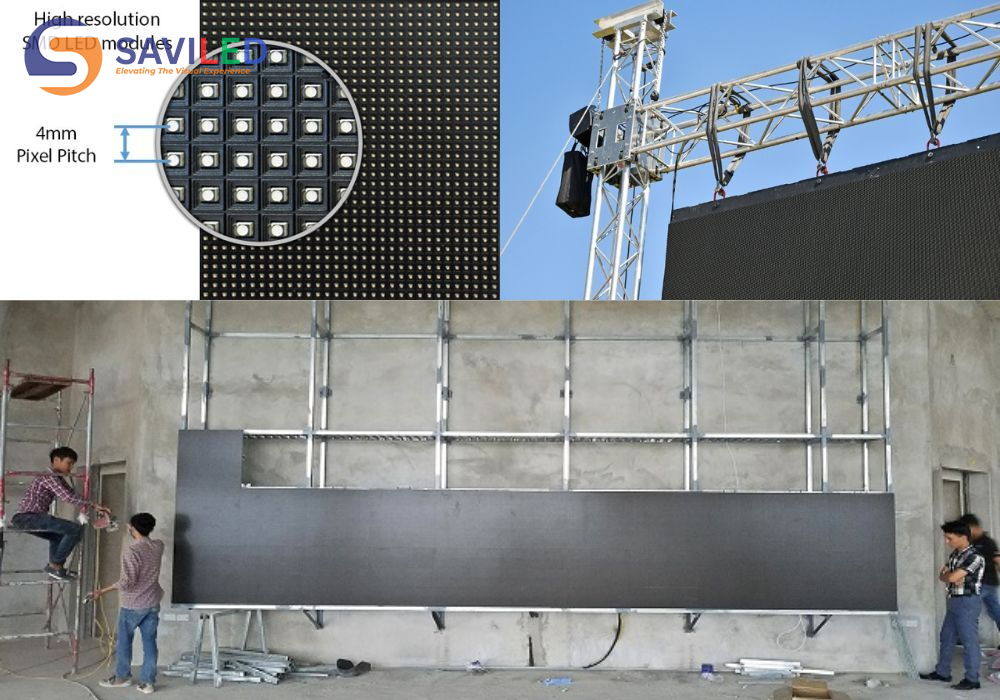 SAVILED cung cấp màn hình LED có đa dạng độ Pixel Pitch
