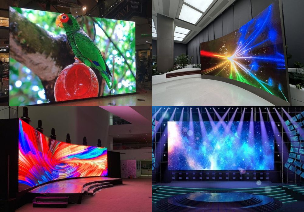 SAVILED lắp đặt màn hình LED trong nhà