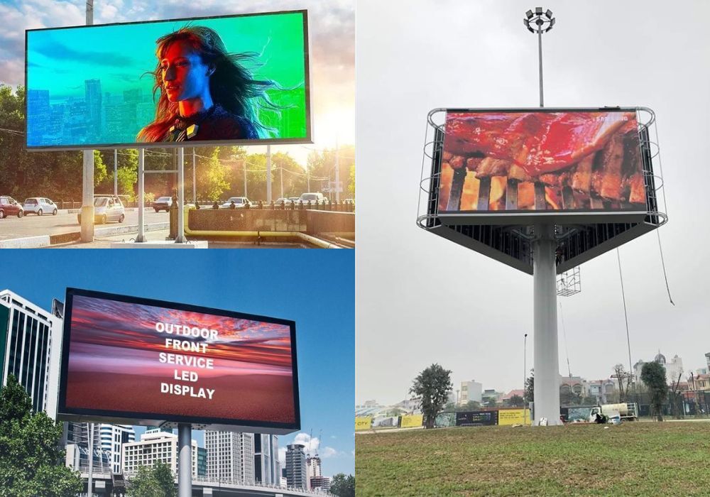 SAVILED lắp đặt màn hình LED quảng cáo cho Billboard ngoài trời