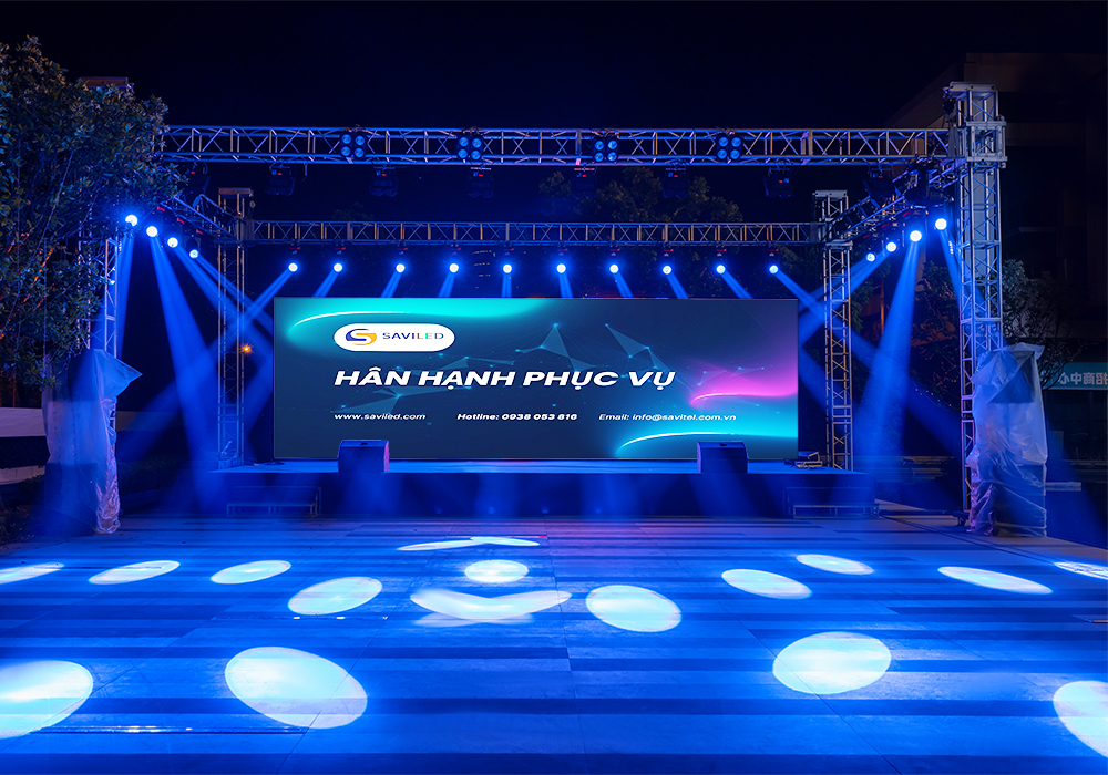 Màn hình LED sân khấu, sự kiện do SAVILED lắp đặt