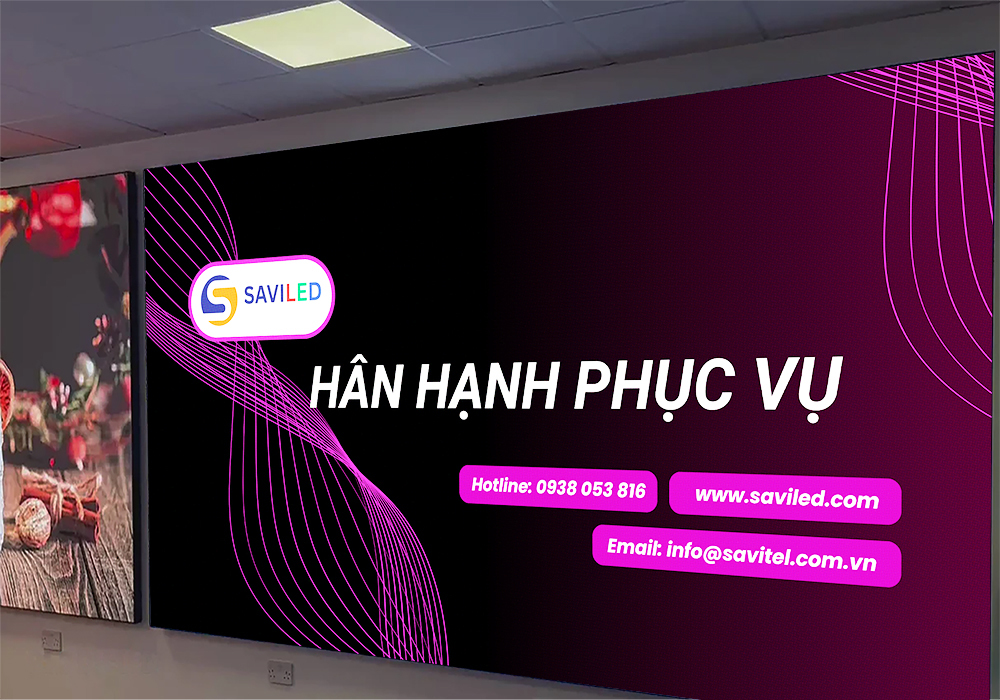 Màn hình LED trường học SAVILED cung cấp phù hợp mọi không gian