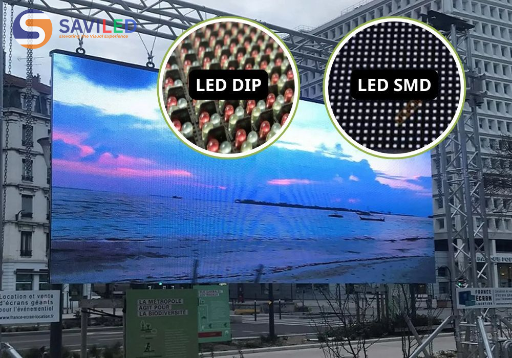 SAVILED cung cấp cả loại màn hình LED DIP và LED SMD