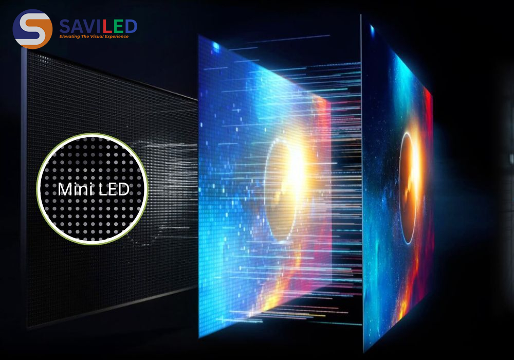 Công nghệ Mini LED được SAVILED ứng dụng vào màn hình LED