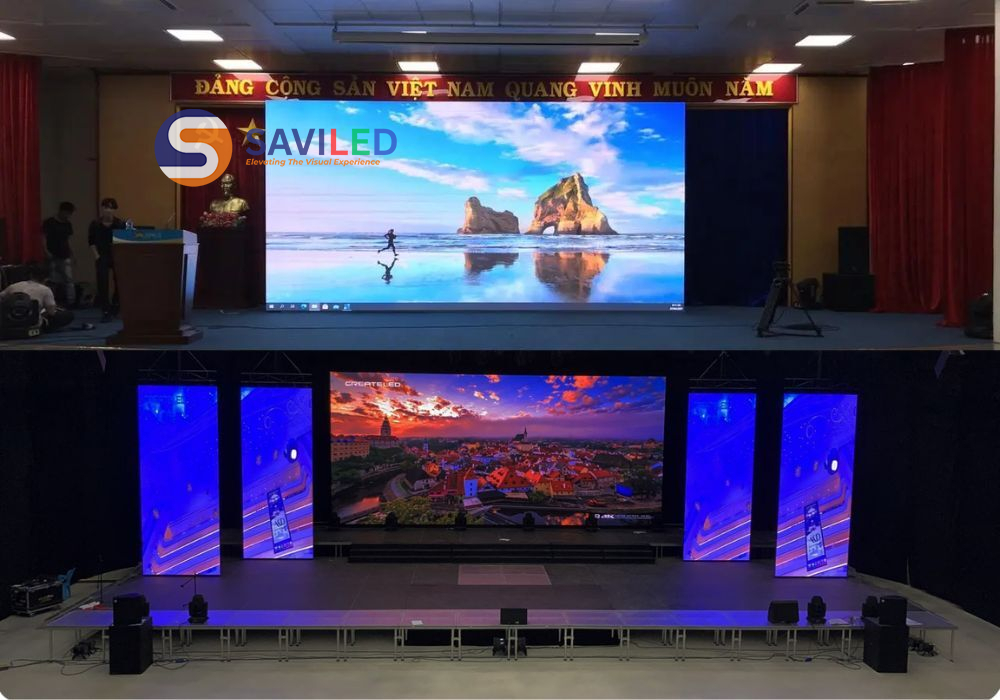 Màn hình LED P1 trong nhà cho sự kiện do SAVILED cung cấp