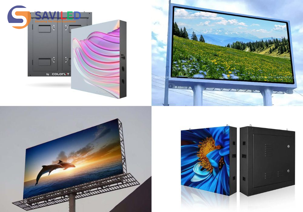 SAVILED cung cấp màn hình LED P5 ngoài trời tại các billboard