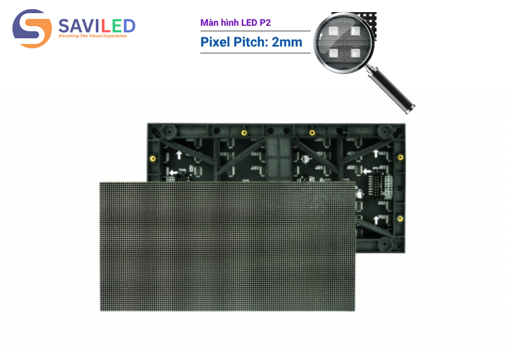 Màn hình LED P2 trong nhà do SAVILED cung cấp