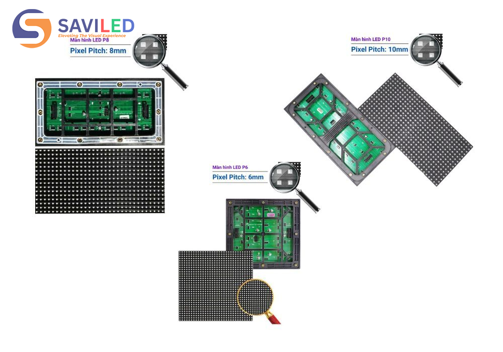 Màn hình LED P6, P8, P10 ngoài trời do SAVILED cung cấp