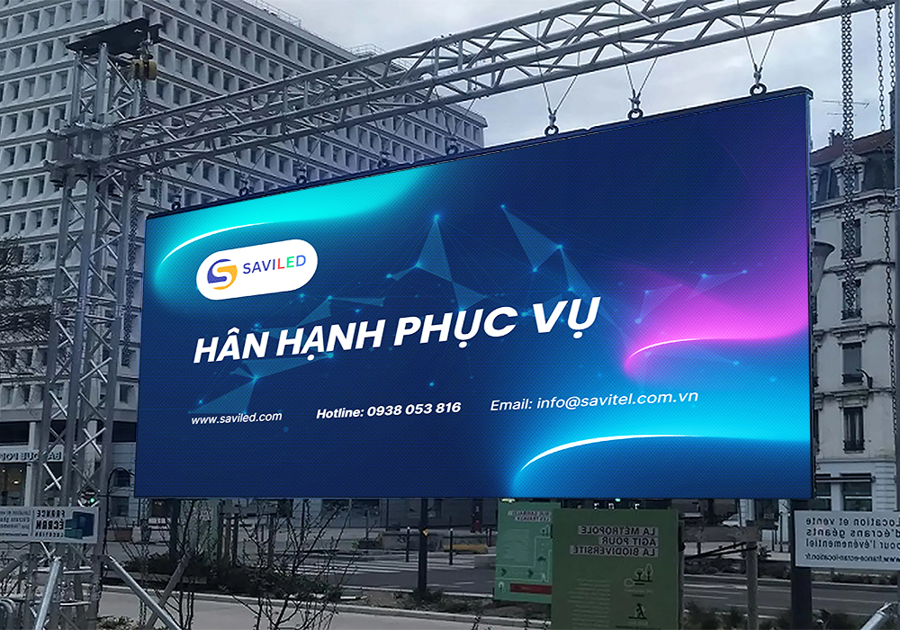 SAVILED lắp đặt, sửa màn hình LED sân khấu