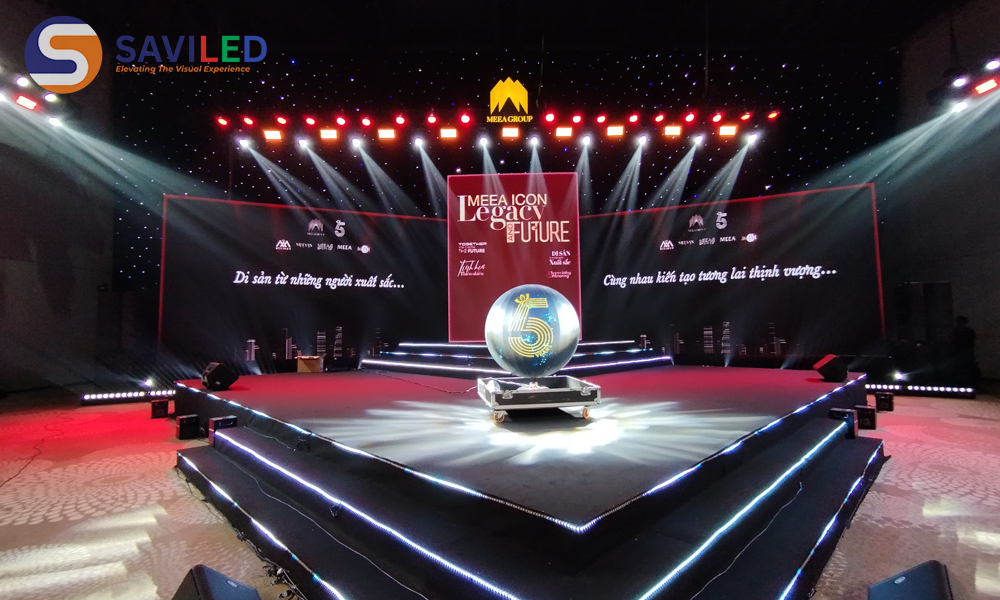 Quả cầu LED tại sự kiện lớn do SAVILED cho thuê