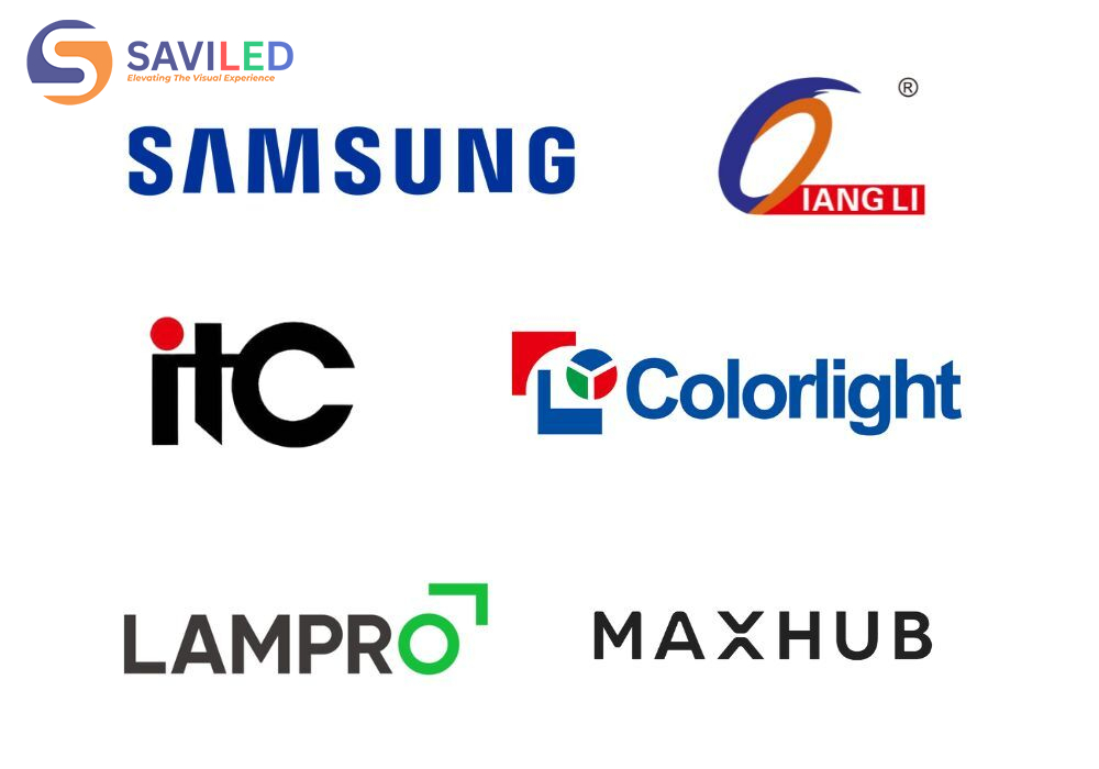 Sản phẩm LED của các hãng màn hình LED nổi tiếng được SAVILED phân phối