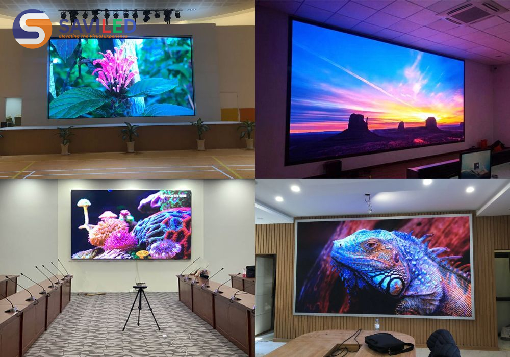 Màn hình LED cỡ nhỏ phòng hội nghị do SAVILED cung cấp