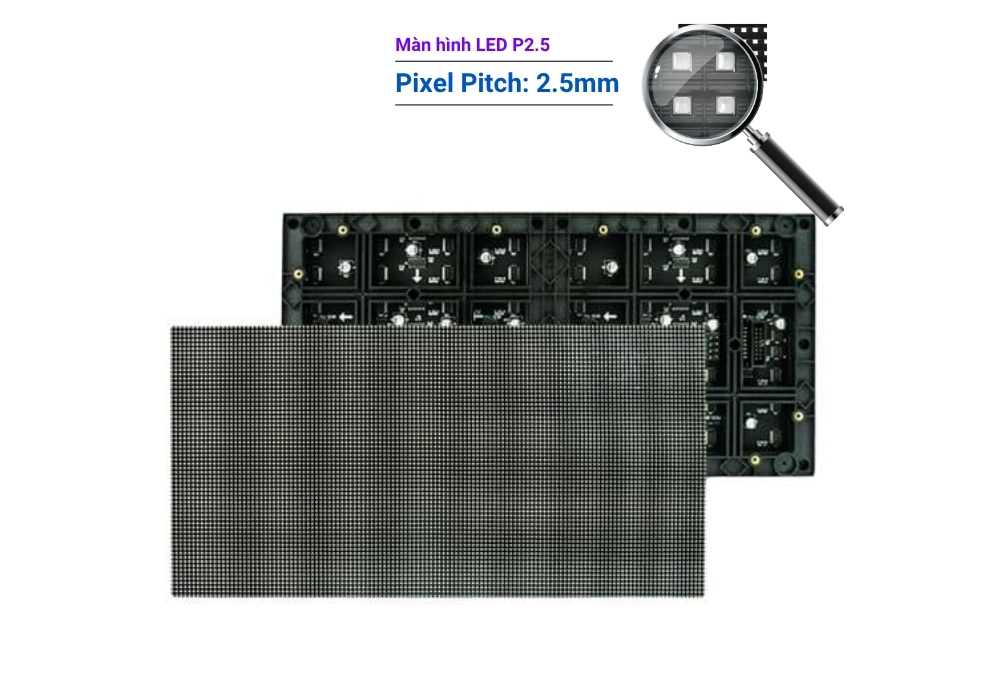 SAVILED cung cấp màn hình LED P2.5 trong nhà có thiết kế mỏng nhẹ