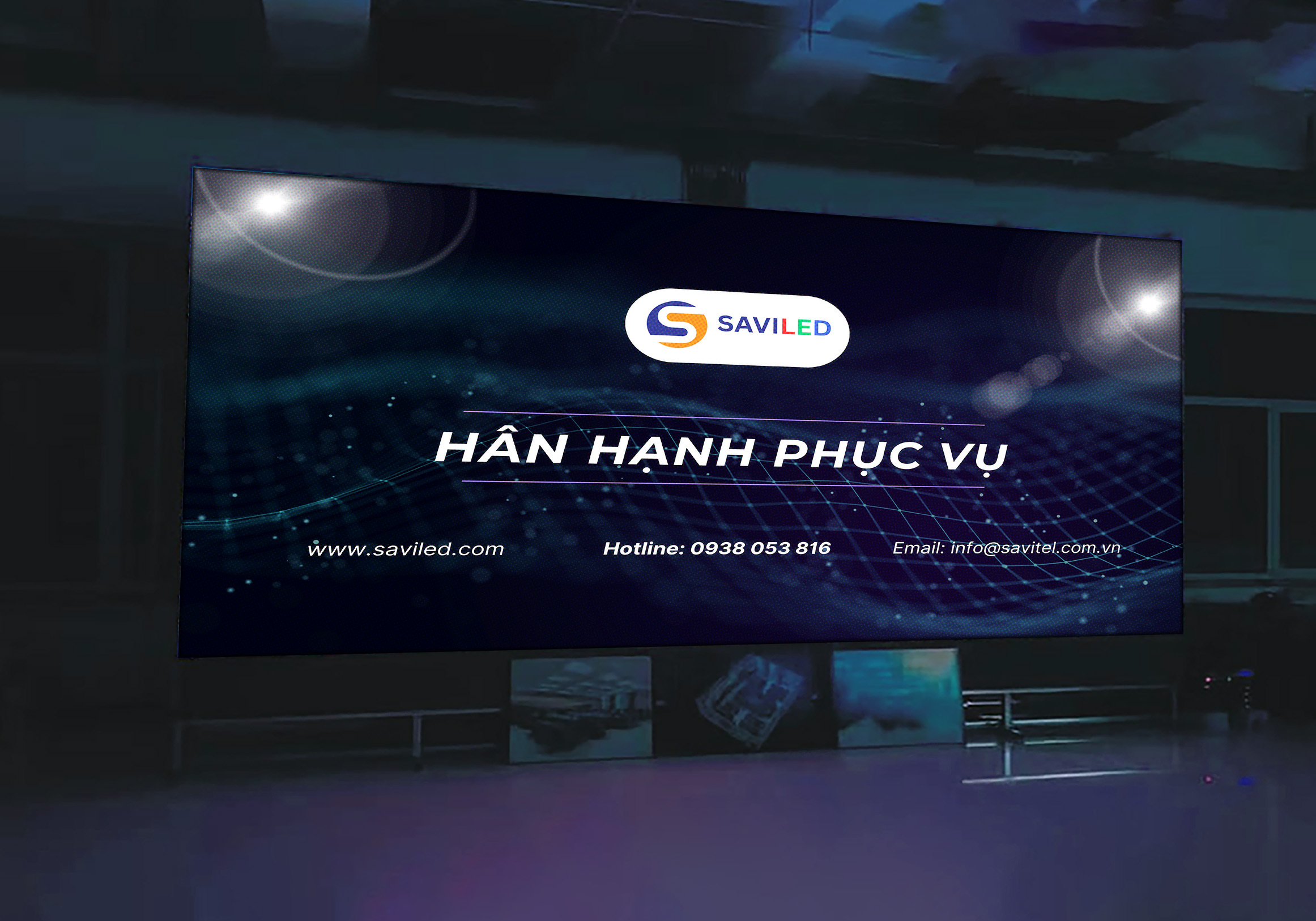 Đơn vị rất tận tâm khi lắp đặt màn hình cho khách hàng