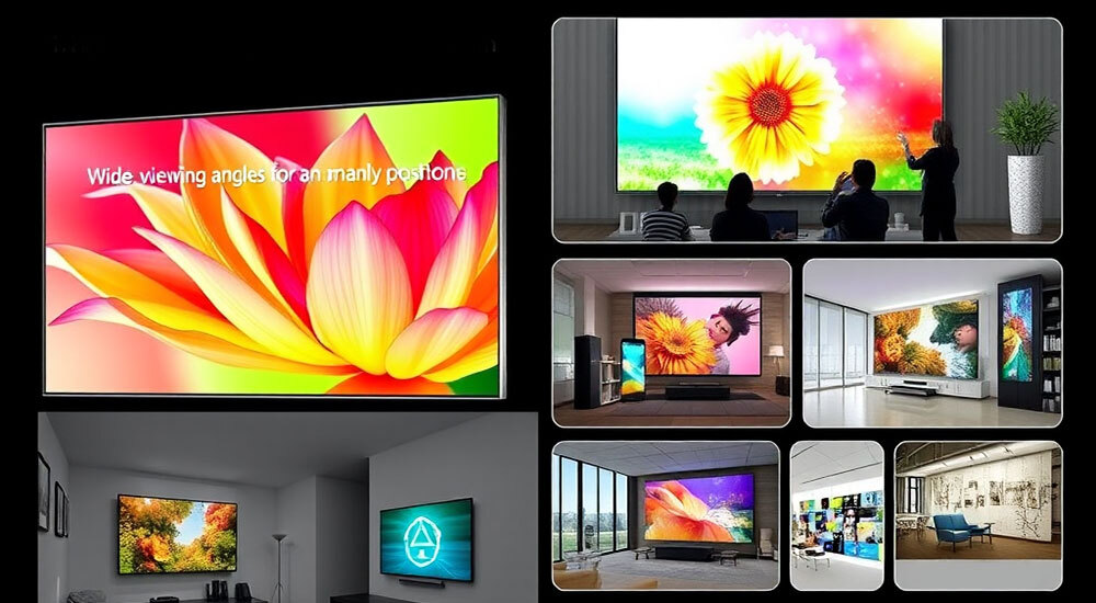Màn hình LED trong nhà thích hợp với nhiều không gian