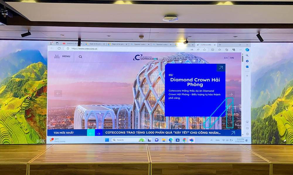 SAVILED – Đơn vị chuyên cung cấp sản phẩm màn hình LED trong nhà (indoor)