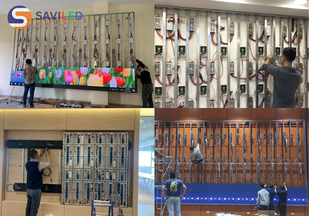 Màn hình LED được SAVILED bảo dưỡng