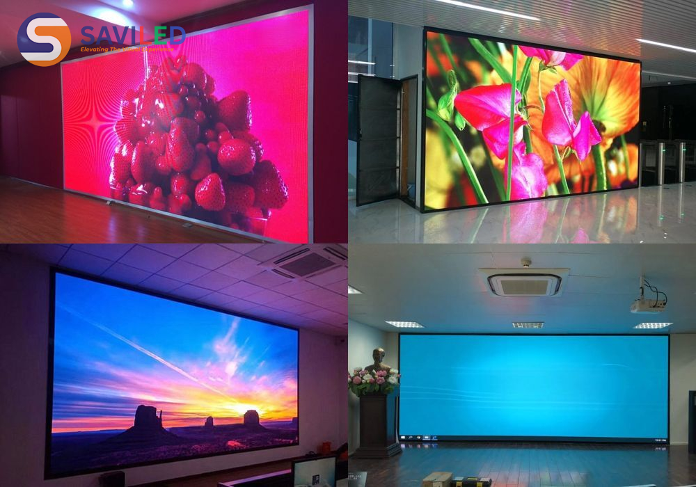 SAVILED cho thuê màn hình LED P4 có độ tương phản cao, hình ảnh sắc nét