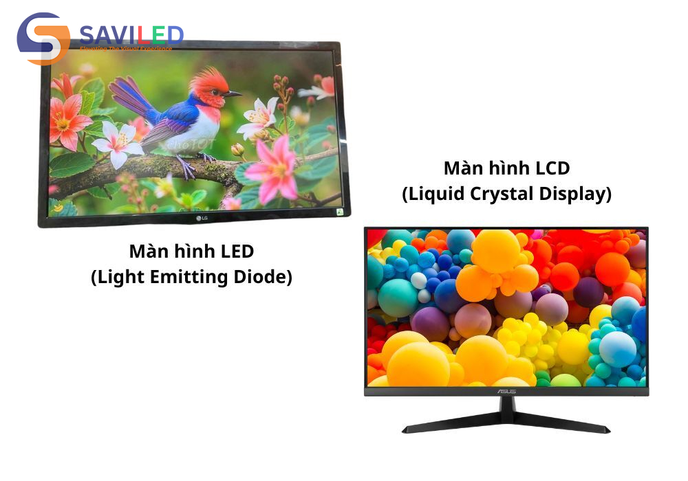 Chọn màn hình LED và LCD cần dựa trên nhu cầu và trường hợp cụ thể