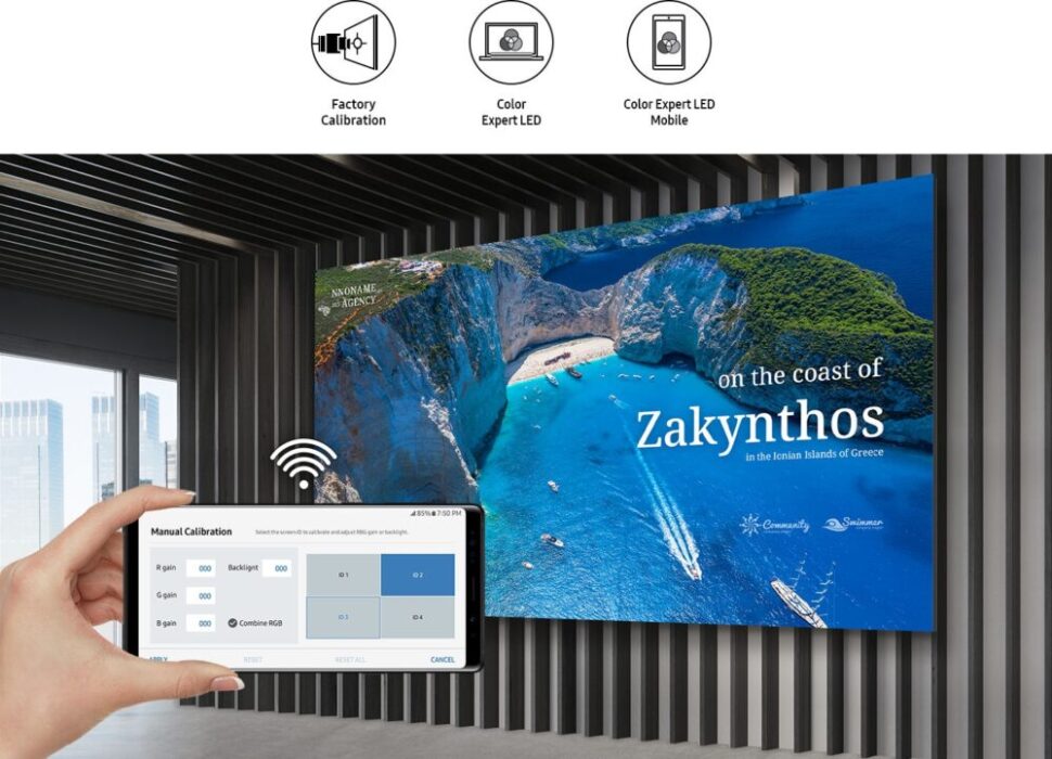 Đảm bảo đồng đều màu sắc và độ sáng