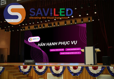 SAVILED cho thuê màn hình LED hội trường sân khấu