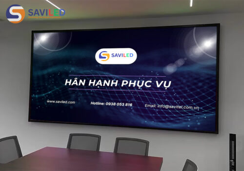 SAVILED cung cấp màn hình LED 1000 inch cho phòng họp