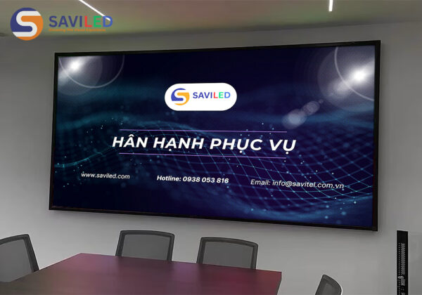 SAVILED cung cấp màn hình LED 1000 inch cho phòng họp