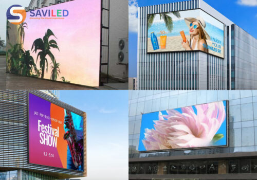 SAVILED cung cấp màn hình LED 1000 inch cho quảng cáo ngoài trời