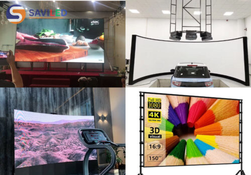 SAVILED cung cấp màn hình LED P3, màn hình LED cong, màn hình LED di động