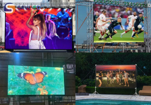 SAVILED cung cấp màn hình LED 250 inch cho sân khấu ngoài trời