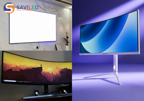 SAVILED cung cấp màn hình LED cong, di động 250 inch