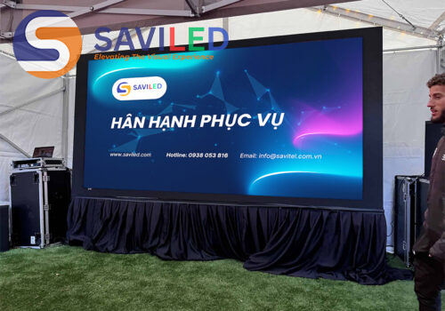 SAVILED cung cấp màn hình LED cho sự kiện đám cưới