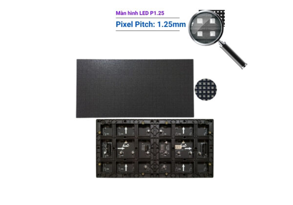 Màn hình LED P1.25 trong nhà do SAVILED cung cấp có độ sắc nét cao, góc nhìn rộng