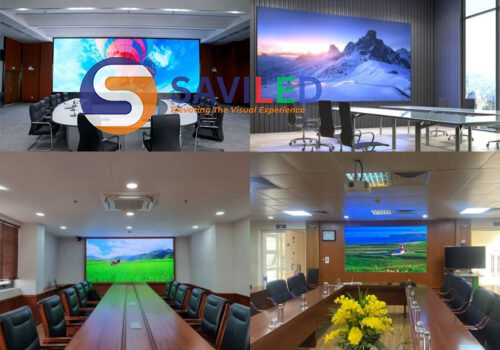 Màn hình LED P1.53 trong nhà cho văn phòng tại các doanh nghiệp do SAVILED cung cấp