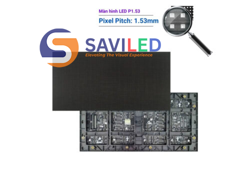 Màn hình LED P1.53 trong nhà do SAVILED cung cấp có hiệu suất cao, tiết kiệm điện năng