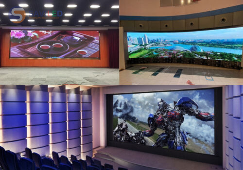 SAVILED lắp đặt màn hình LED P1.6 trong nhà tại sân khấu, nhà hát