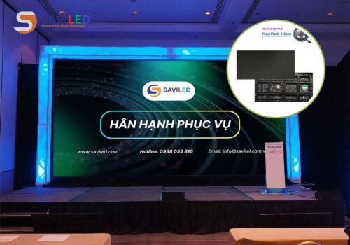 Màn hình LED P1.8 trong nhà tại sân khấu hội trường do SAVILED cung cấp