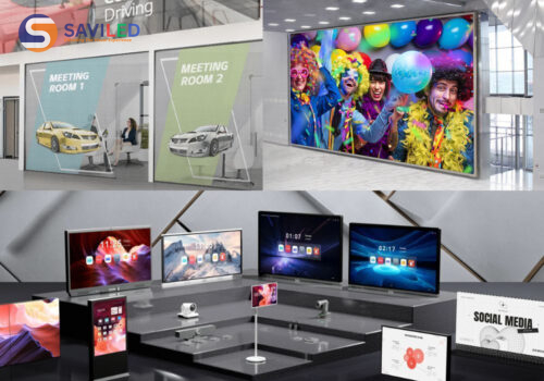 SAVILED cung cấp màn hình LED P1.8 trong nhà tại các showroom