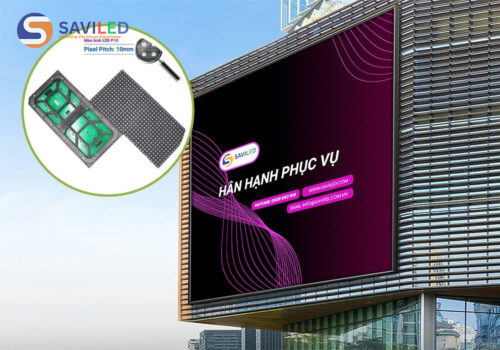 Màn hình LED P10 ngoài trời cho pano quảng cáo do SAVILED cung cấp