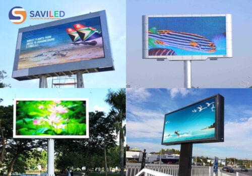 SAVILED cung cấp màn hình LED P10 ngoài trời tại các billboard