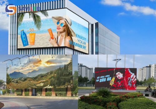 Màn hình LED P10 ngoài trời cho biển quảng cáo do SAVILED cung cấp