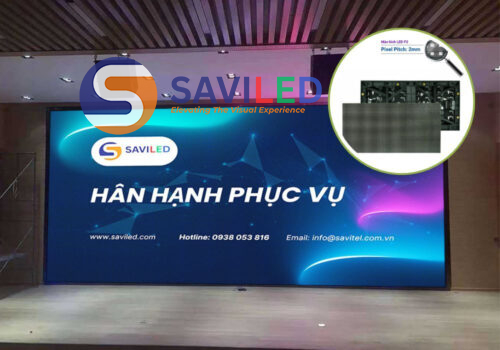 SAVILED cung cấp màn hình LED P2 trong nhà tại hội trường