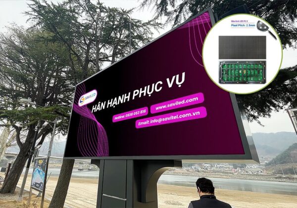 Màn hình LED P2.5 ngoài trời do SAVILED cung cấp