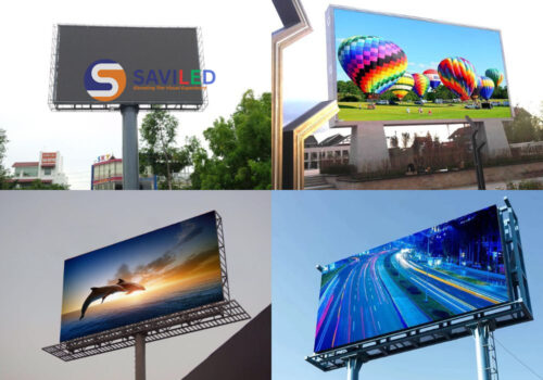 Màn hình LED P2.5 ngoài trời cho các billboard quảng cáo do SAVILED lắp đặt