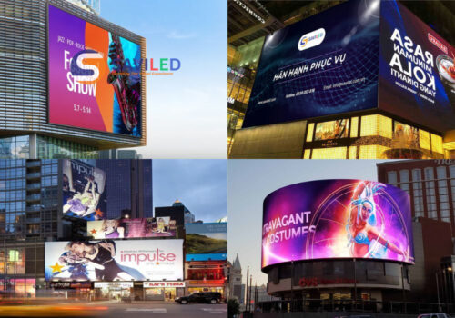 SAVILED lắp đặt màn hình LED P3 ngoài trời tại các tòa nhà