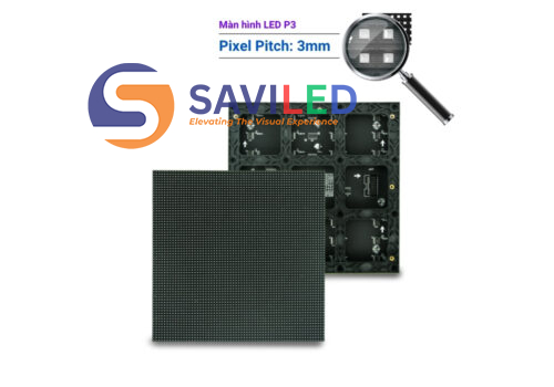 SAVILED lắp đặt màn hình LED P3 trong nhà có độ tương phản cao