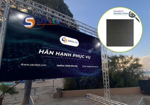 Màn hình LED P3.91 ngoài trời cho sân khấu sự kiện do SAVILED cung cấp