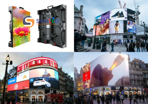 Màn hình LED P3.91 quảng cáo ngoài trời do SAVILED lắp đặt