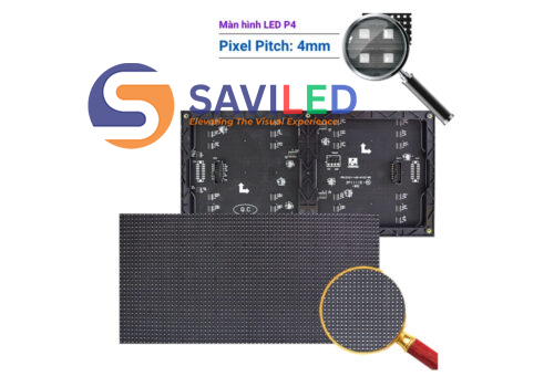 Màn hình LED P4 trong nhà được SAVILED cung cấp có góc nhìn rộng, độ bền cao