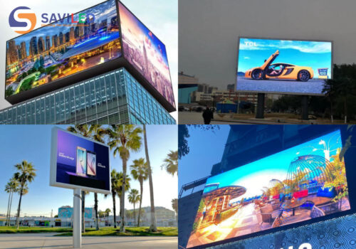 SAVILED cung cấp màn hình LED P5 ngoài trời cho biển quảng cáo