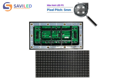Màn hình LED P5 ngoài trời do SAVILED cung cấp chống nước tốt